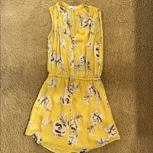 Ariztia floral yellow dress
